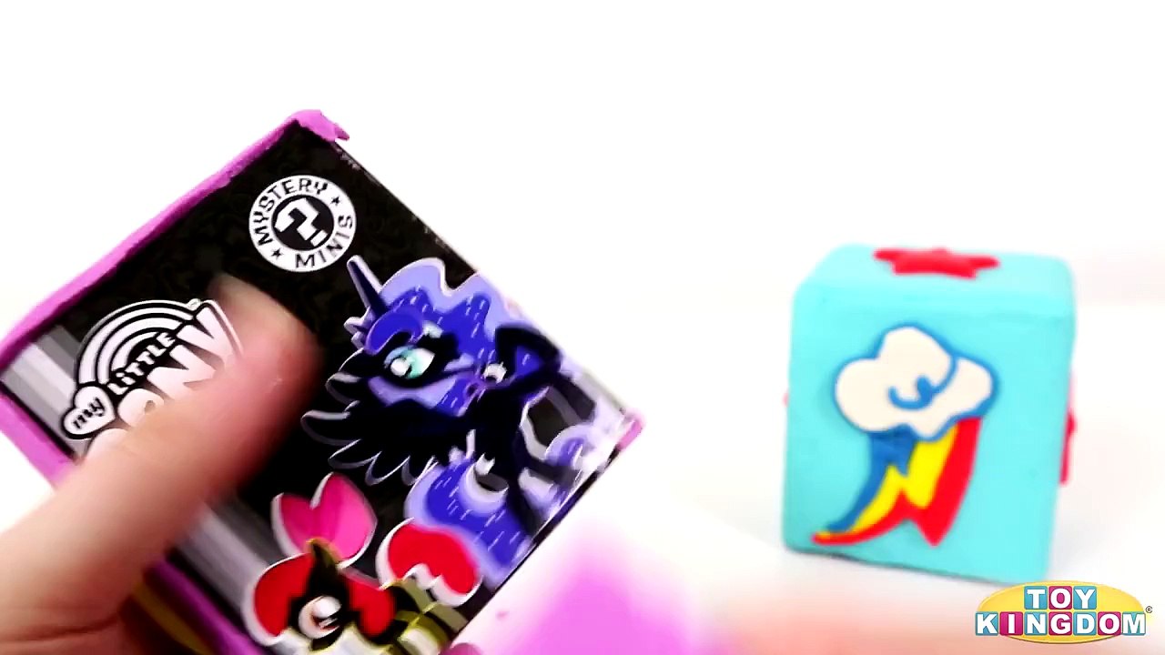 My Little Pony Play Doh Eggs Surprises Twilight Sparkle Rainbow Dash Pinkie Pie Toy Kingdo