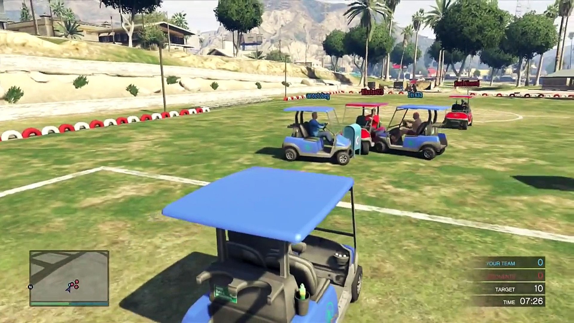 ⁣GTA 5 Funny Moments | Football dans GTA 5