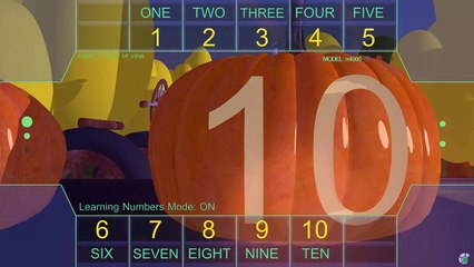 Learn Numbers (SPANISH) ¡Aprende números y graba las calabazas con Shawn y el equipo!