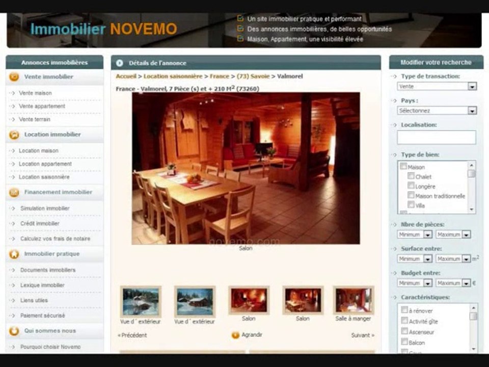 Un beau chalet en bois montagne pour l'hiver ?