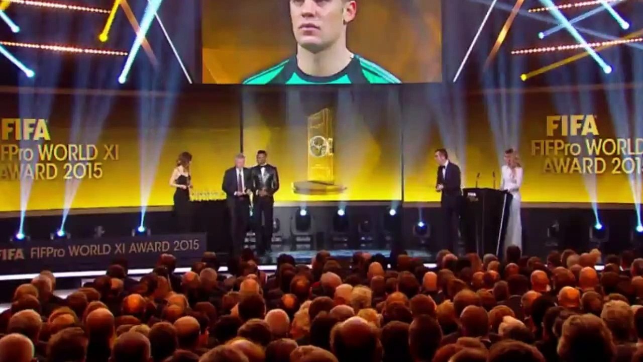 FIFA Team of The Year 2015 (Messi,Ronaldo,Neymar,Modric,Pogba, Iniesta,Ramos,Thiago Silva, Marcelo,Dani Alves,Neuer)