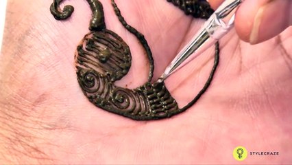 Popular Peacock Styled Mehndi Design Tutorial_HD