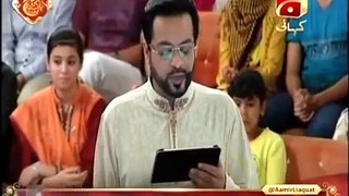 Subh e Pakistan With Aamir Liaqat 16th December 2015 full Show Tribute To The Martyers Of