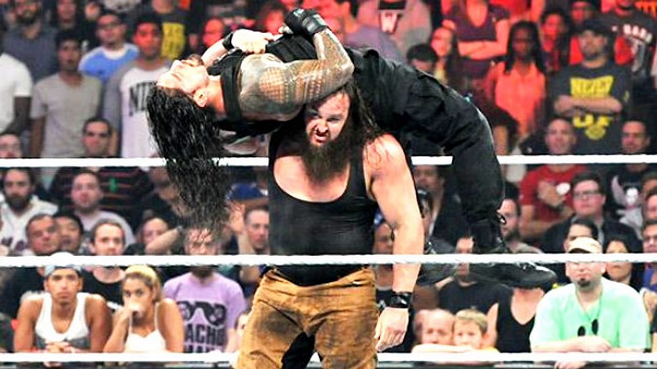 Brock Lesnar vs Braun Strowman - Steel Cage Match - WWE Hell in a Cell 2015