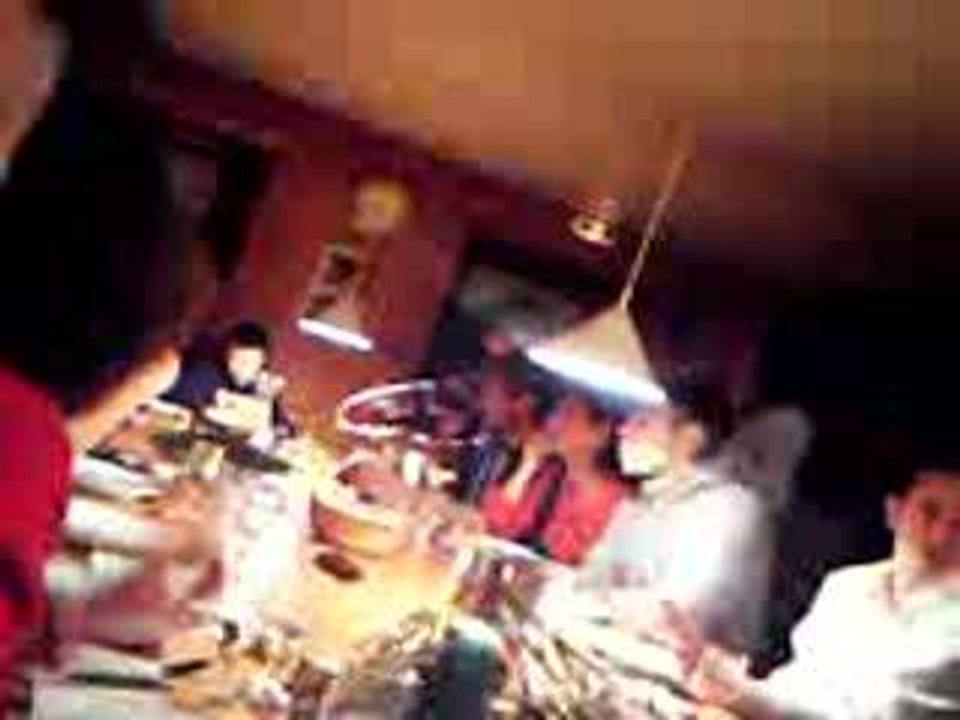 diner à cham' :)