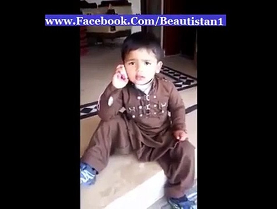Funny Sweet Kid Fighting With Girl On Call