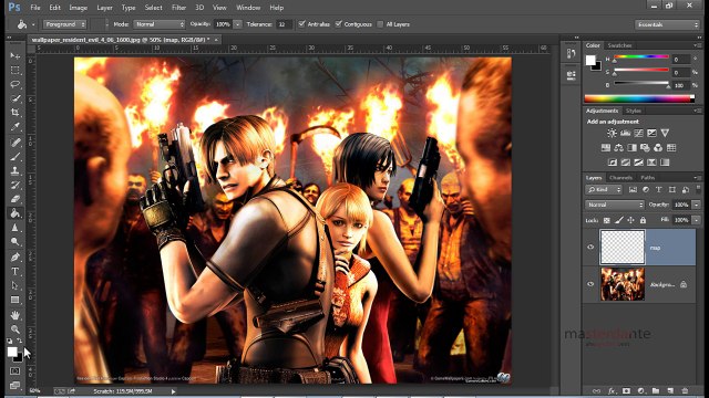 2.1 tuto resident evil photoshop