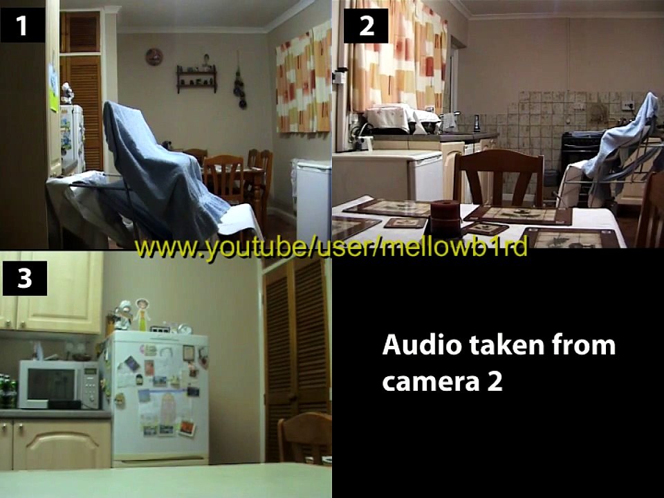 REAL Ghost Footage Caught On Video Camera.