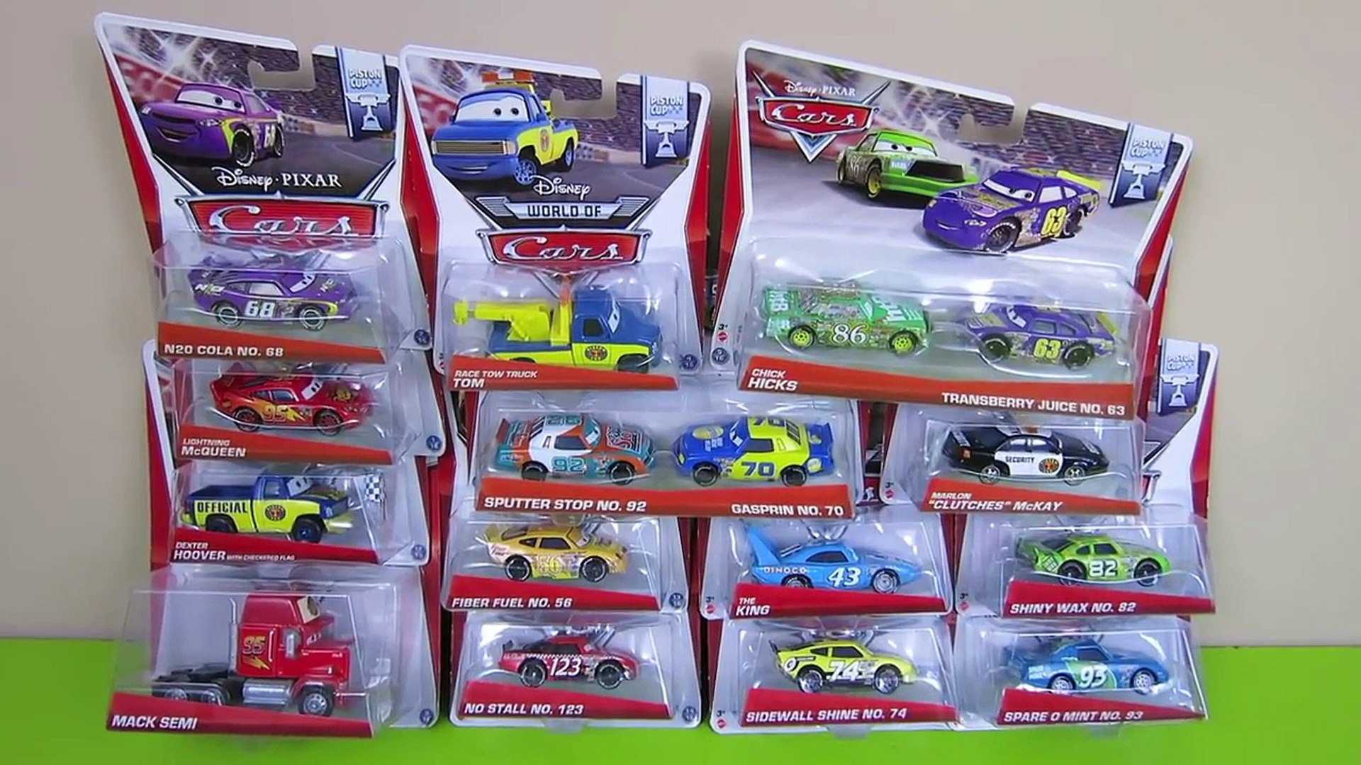 cars 1 piston cup racers toys