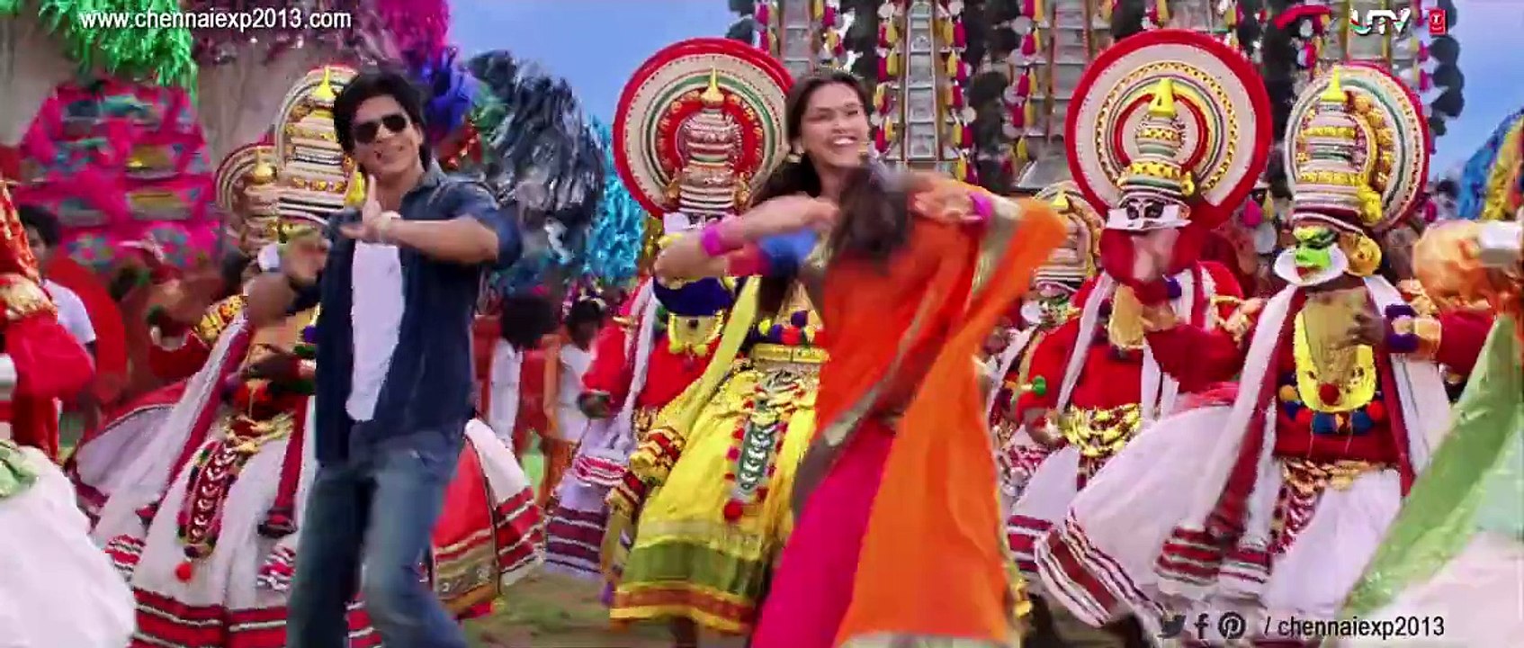 Kashmir Main Tu Kanyakumari Chennai Express Full Video Song | Shahrukh Khan, Deepika Paduk