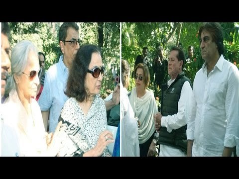 Sadhana Shivdasani PASSES AWAY - FUNERAL | Salim Khan, Helen & Deepti Naval