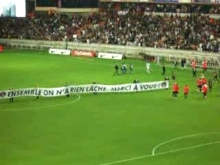 Fin du match psg / troyes