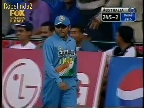 Cricket Lovers: Ricky Ponting best hitting against India. Its Raining sixes 6 6 6 6 6 6 6 .........