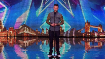 Golden boy Calum Scott hits the right note _ Audition Week 1 _ Britain's Got Talant