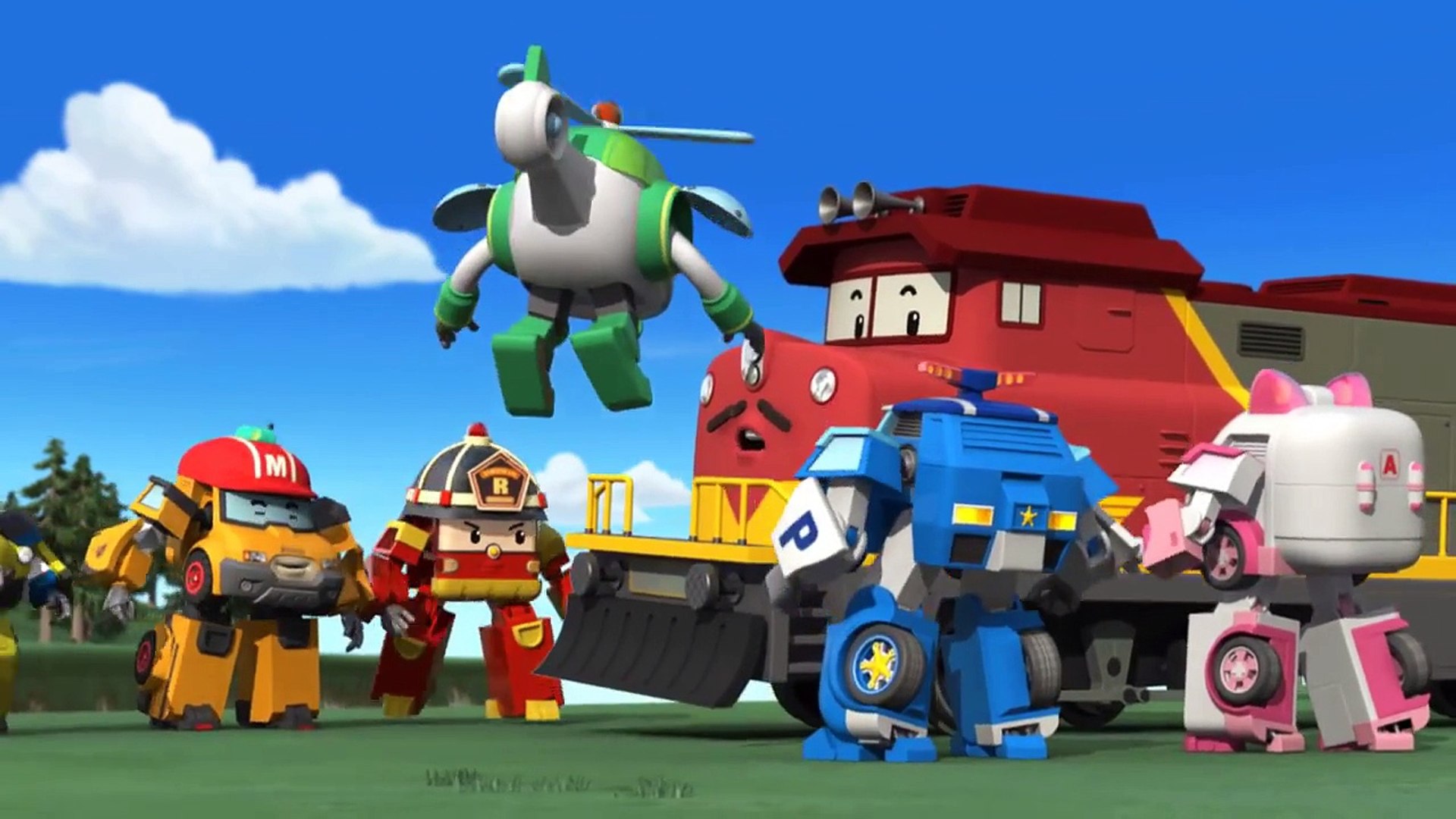 로보카폴리 브룸스타운 기차사고