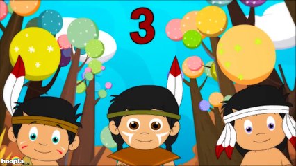 Ten Little Indians | Nursery Rhymes | Popular Nursery Rhymes by Hooplakidz