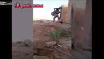 Iraqi Soldier behind a Stone Wall vs. ISIS Sniper