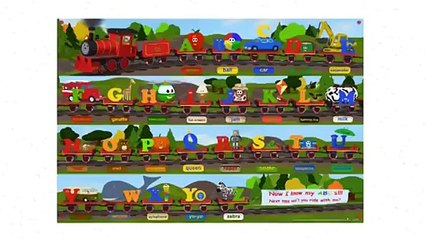 Alphabet Train Poster XL!!!! Great train theme fun and educational!