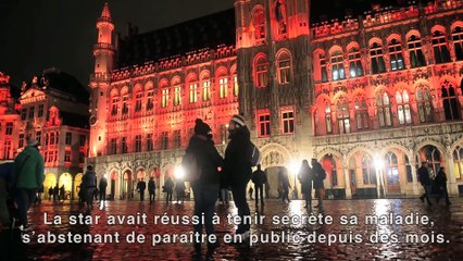 La voix de David Bowie résonne sur la Grand-Place de Bruxelles