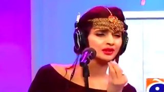 Saba Qamar Parody Gul Panra In Really Beautiful Way 2015 Video