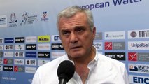 Interviews after Italy won by 16:5 against Germany – Men Preliminary, Belgrade 2016 European Championships