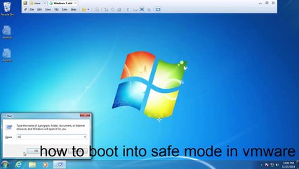 how to boot into safe mode in vmware