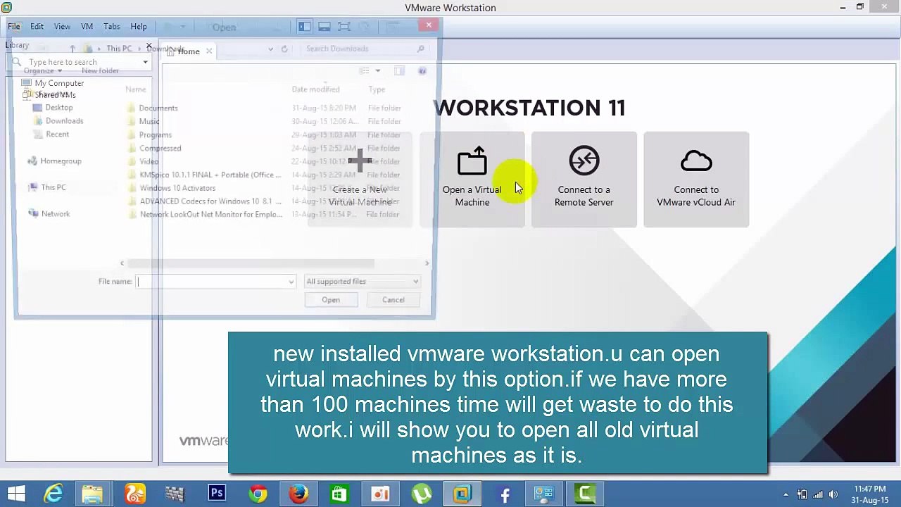 How To Transfer Vmware Workstation Library Or Inventory To New Installation Of Workstation