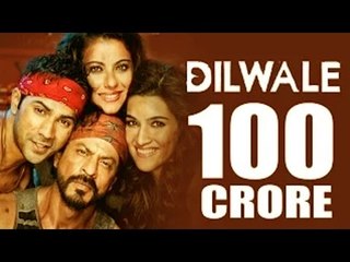 Shah Rukh Khan-Kajol's DILWALE Crosses 100 CRORE Worldwide