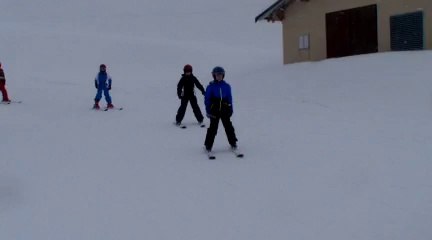 Louis en classe de neige!