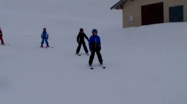 Louis en classe de neige!