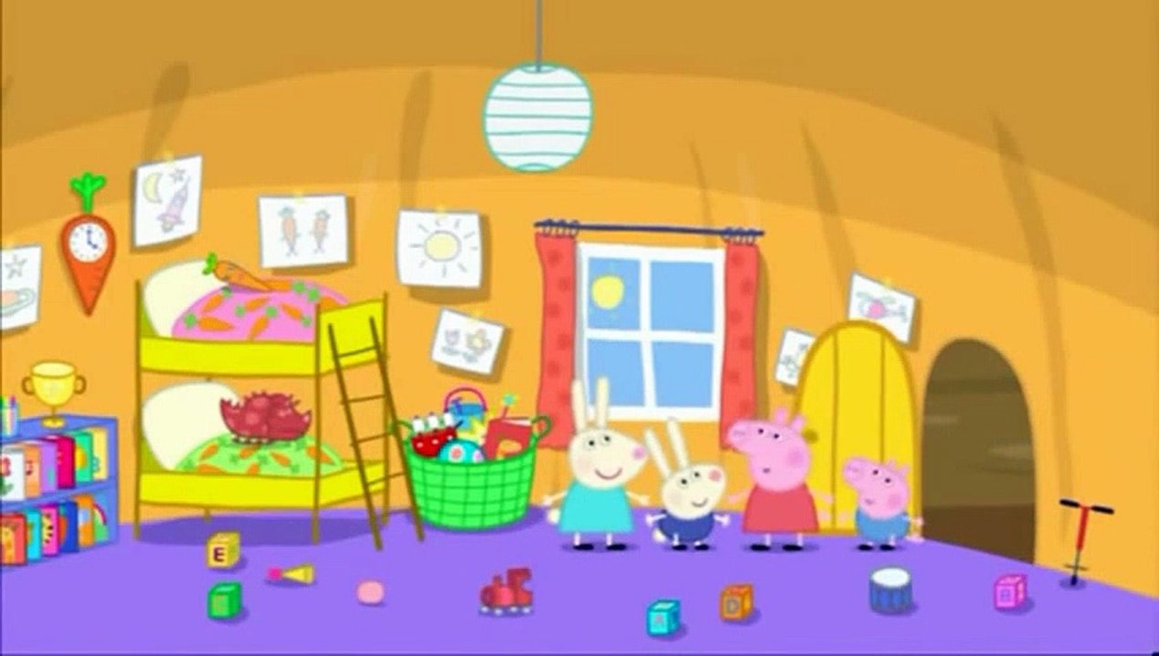 Peppa Pig - Doblado - Español Latino - Rebecca, La Liebre  Greatest Videos