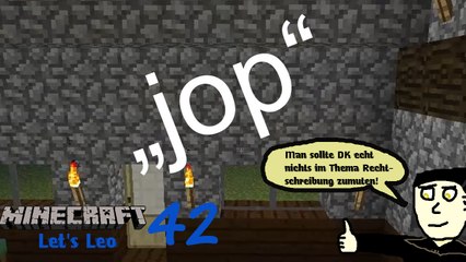 Minecraft Let's Leo 42: DK und die Rechtschreibung