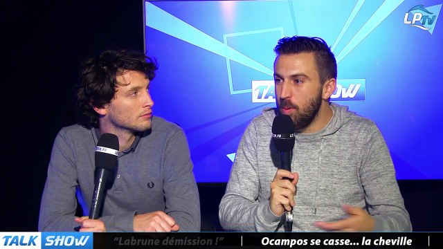 Talk Show du 11/01, partie 3 : Ocampos se casse... la cheville
