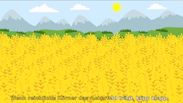 Es klappert die Mühle am rauschenden Bach Kinderlieder zum Mitsingen | Sing Kinderlieder