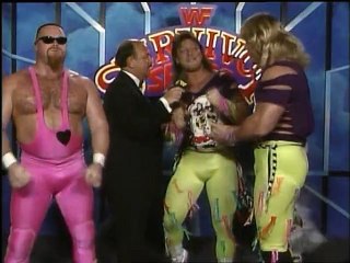WWF Survivor Series 1989 - Team Warrior Alternate Interview