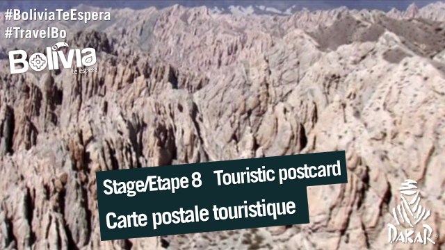 Stage / Etape 8 – Touristic postcard / Carte postale touristique