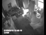 CCTV Footage - Lady Attempting To Kill Her 70 Year Old Mother-In-Law