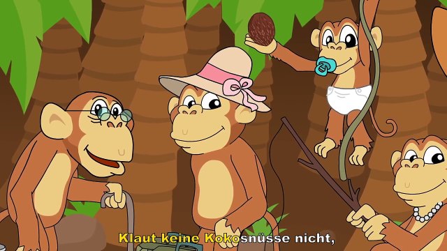 Die Affen rasen durch den Wald Kinderlieder zum Mitsingen | Sing Kinderlieder