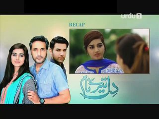 Dil Teray Naam Episode 3 on Urdu1