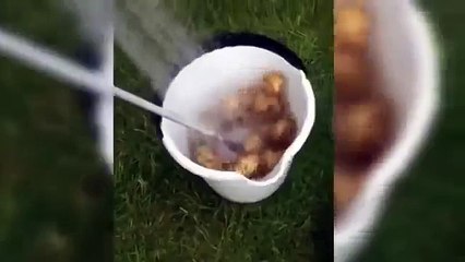 Чистим ведро картошки за 1 минуту