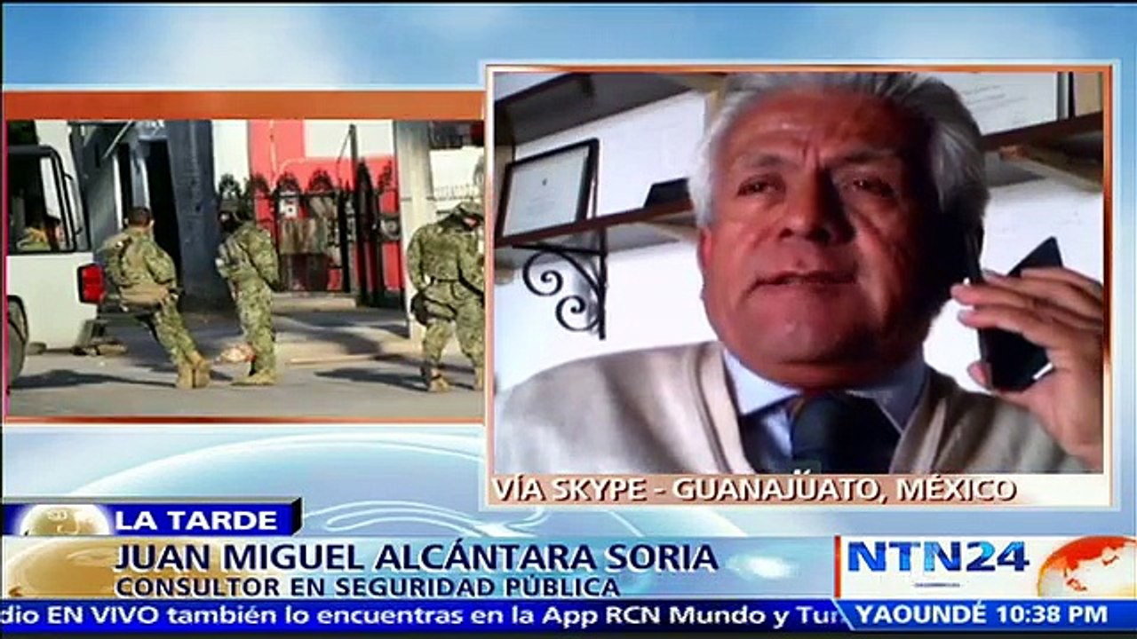 "Para el Chapo Guzmán es preferible morir antes que ser extraditado", experto en seguridad Juan Manuel Alcántara para NTN24