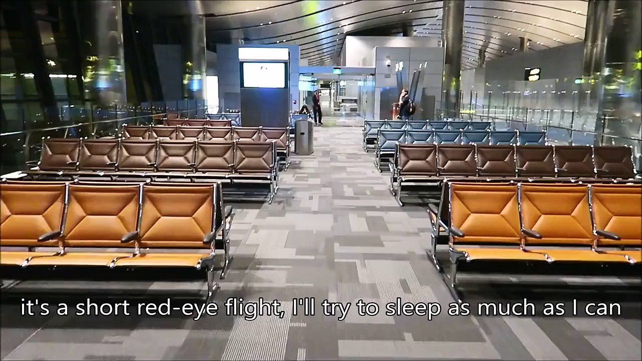 Qatar First Class Redeye to Bangkok A380 - Flight Report [HD] (1)