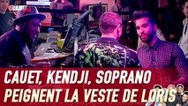 Cauet, Kendji et Soprano peignent la nouvelle veste de Loris - C'cauet sur NRJ