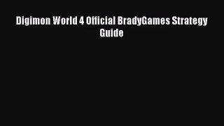 [PDF Download] Digimon World 4 Official BradyGames Strategy Guide [Read] Online