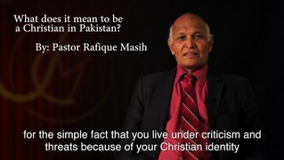 What does it mean to be a Christian in Pakistan