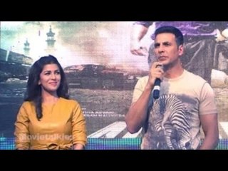 Akshay Kumar And Nimrat Kaur Promotes 'Airlift' at NMIMS' Vaayu Festival 2015