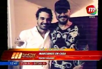 Hablan de Marcianos en la Casa en MShow (visita de Tinelli) - 11 de Enero