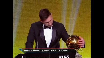 Messi é eleito o melhor jogador do mundo