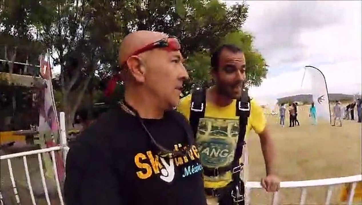 Sprung aus dem Flugzeug!