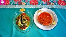 تحضيرشوربة سمك مع طاجين سمك في الفرن المطبخ التونسي بطريقة سهلة وصحية soupe de poisson:Tun